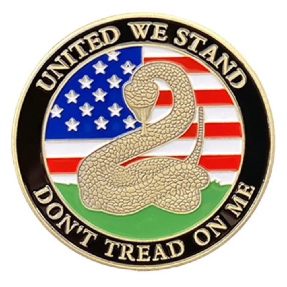 Don't Tread on Me Challenge Coin